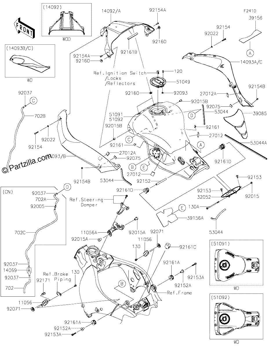 Diagrama de FUEL TANK