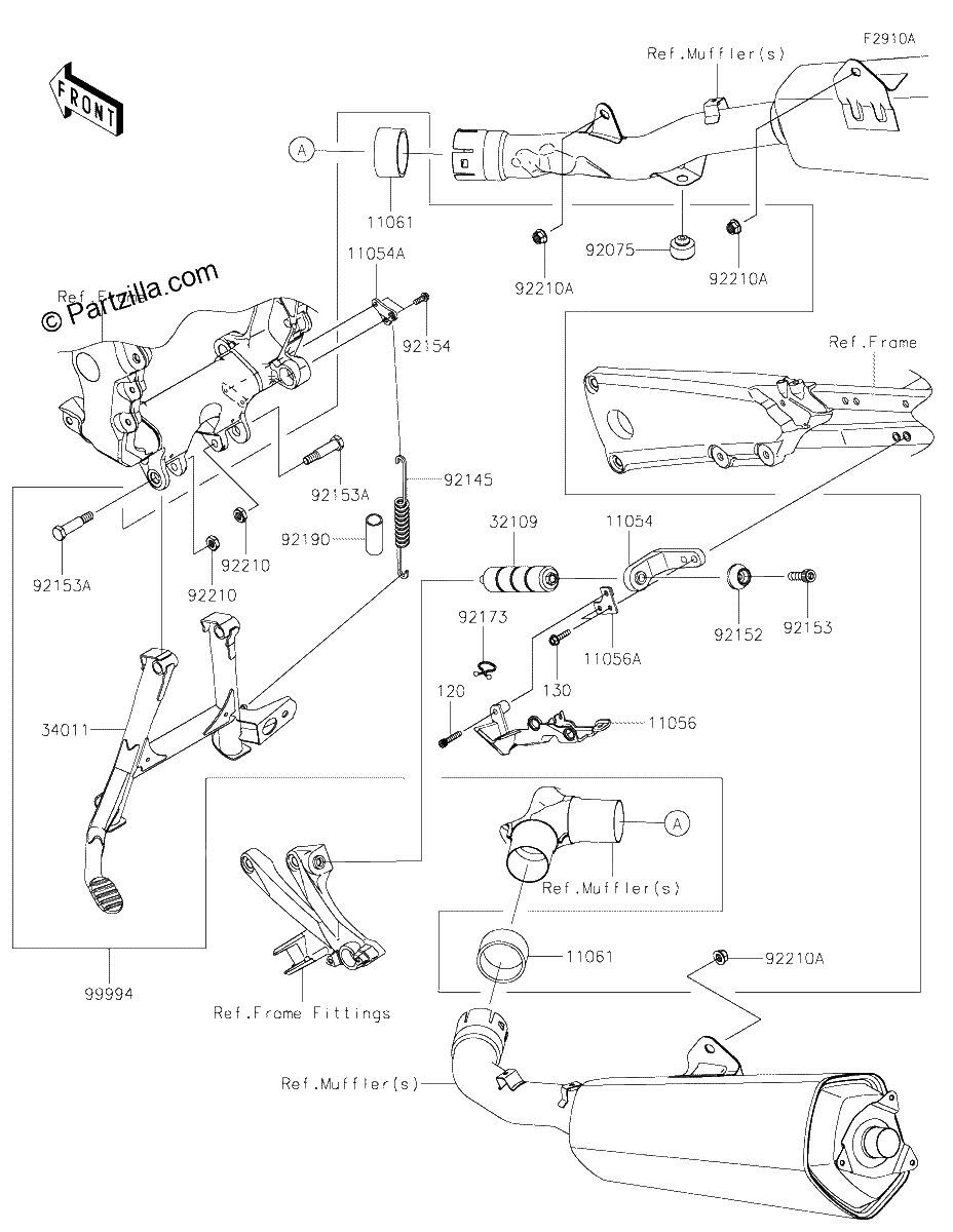 Diagrama de ACCESSORY CENTER STAND