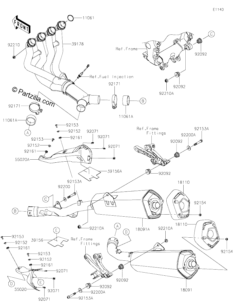 Diagrama de MUFFLER S