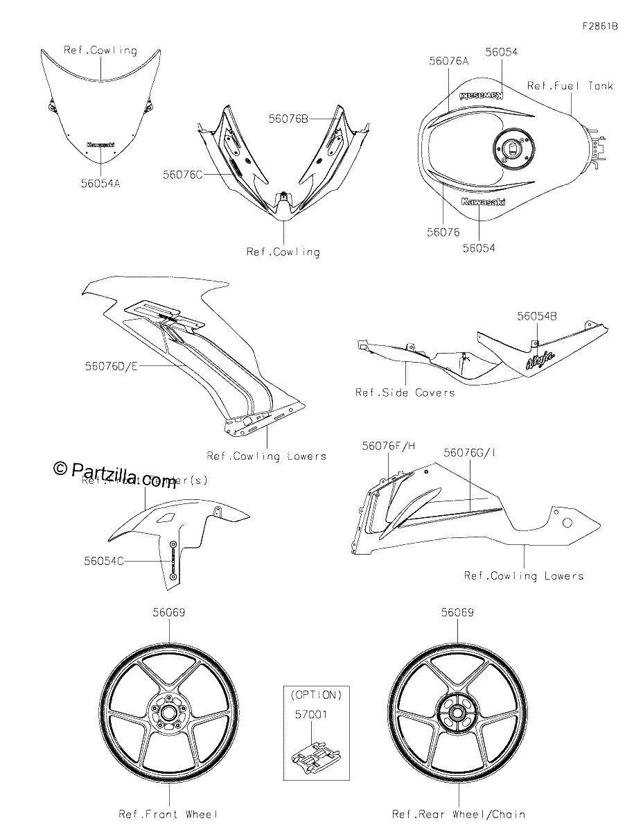 Diagrama de DECALS GRAY GNFAN GNFAL