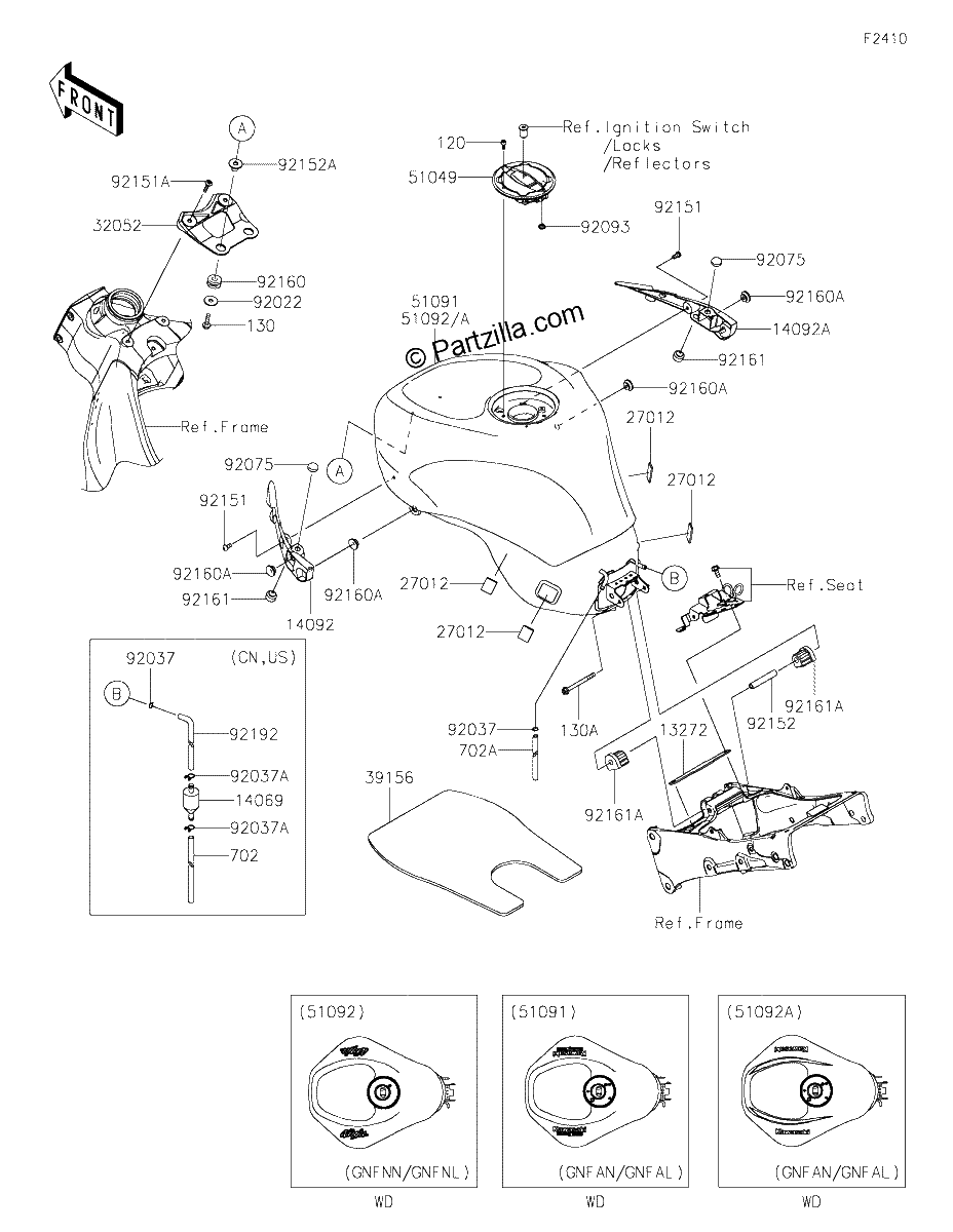 Diagrama de FUEL TANK