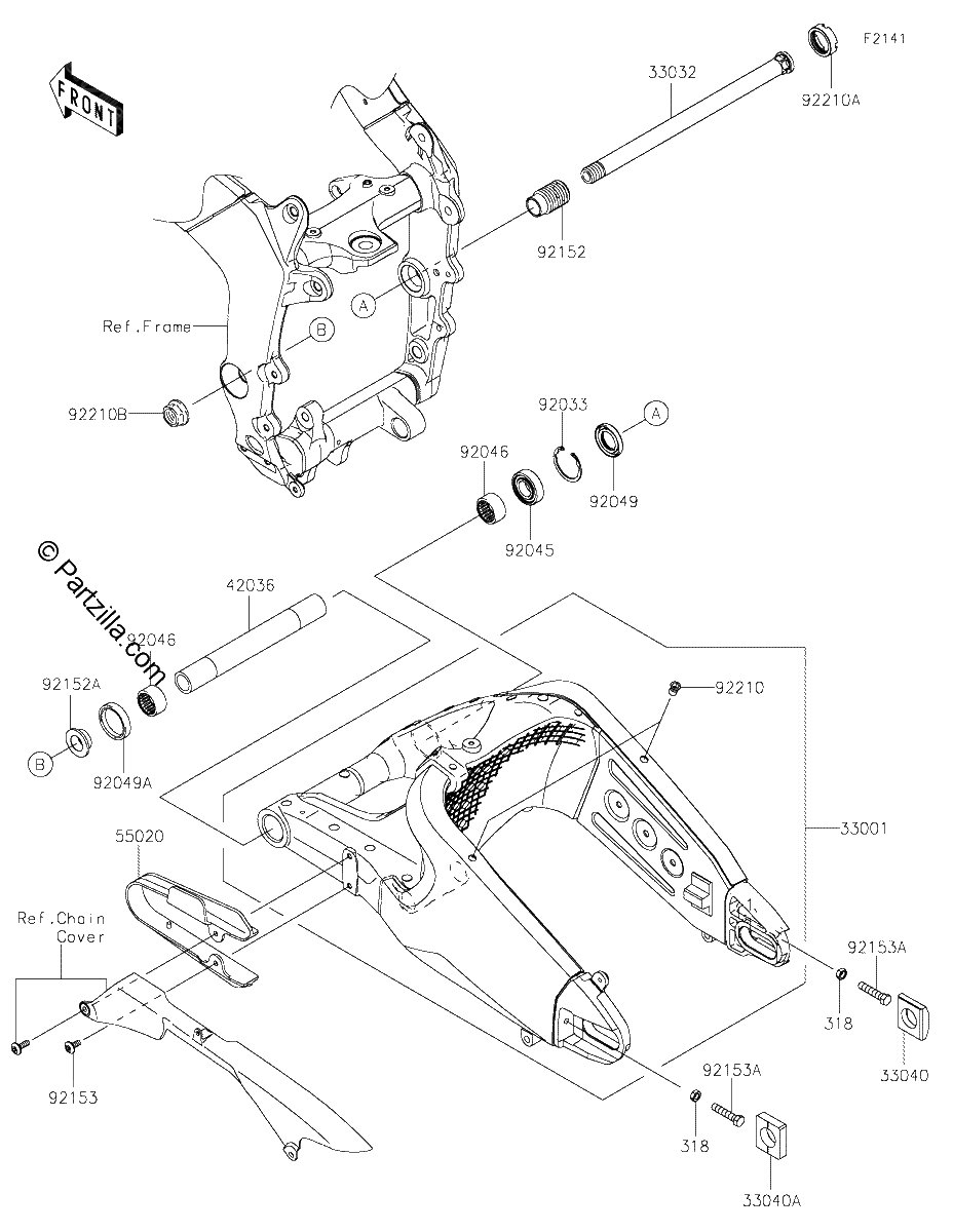 Diagrama de SWINGARM