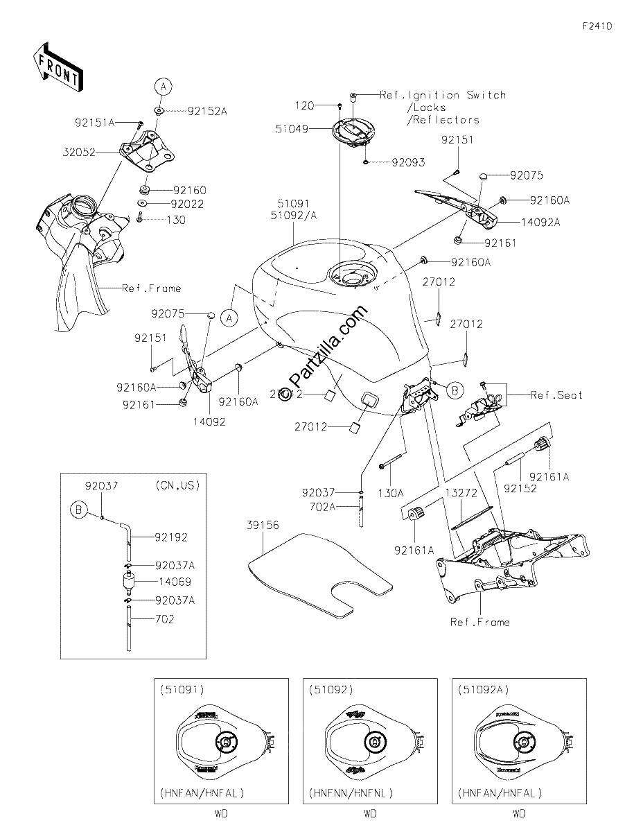 Diagrama de FUEL TANK