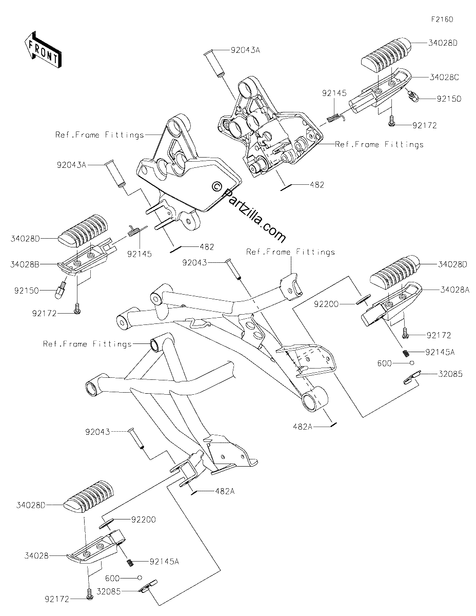 Diagrama de FOOTRESTS
