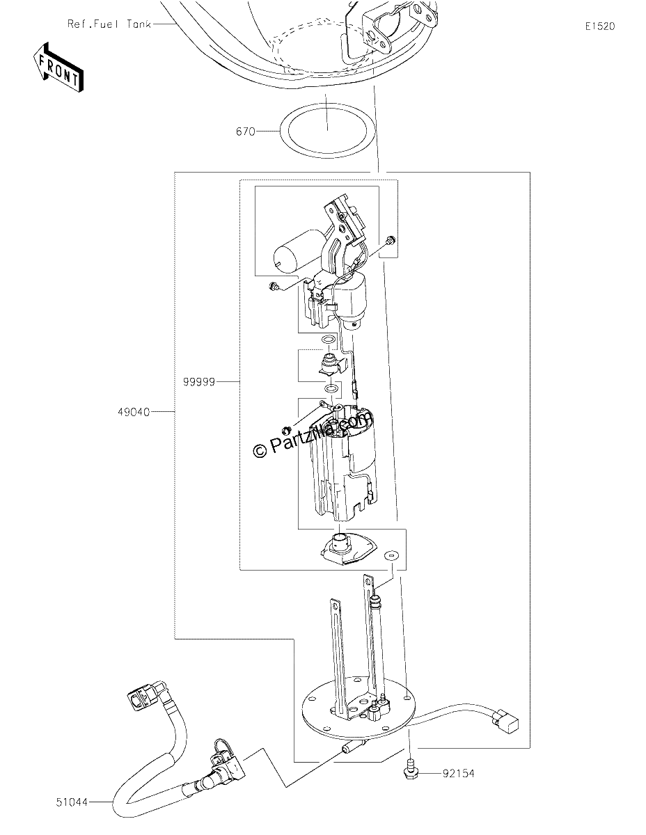 Diagrama de FUEL PUMP