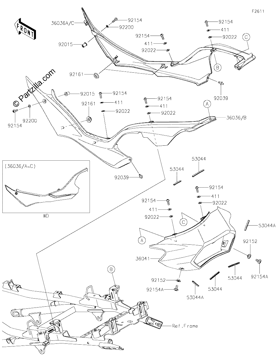 Diagrama de SIDE COVERS