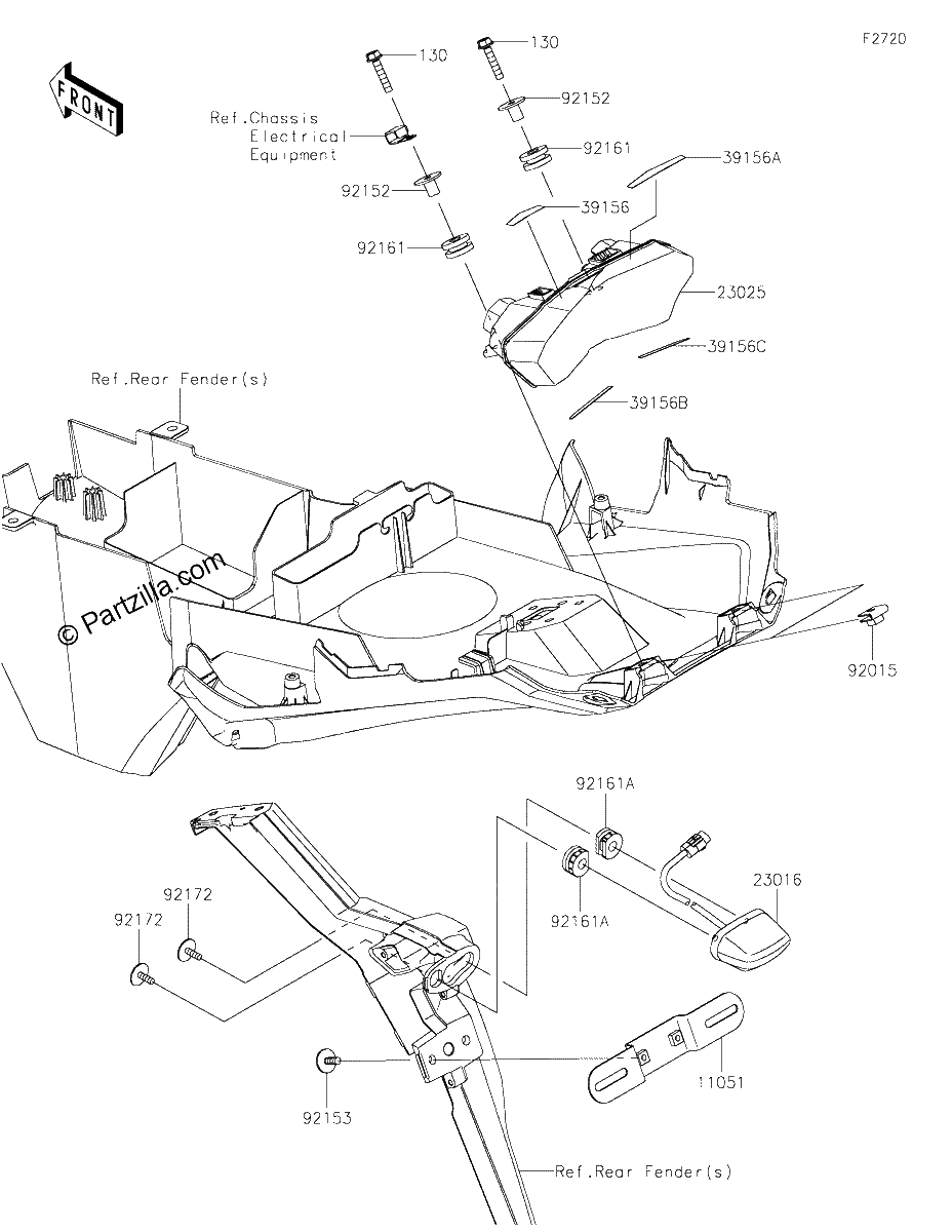 Diagrama de TAILLIGHT S