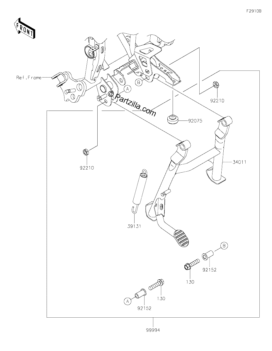 Diagrama de ACCESSORY CENTER STAND