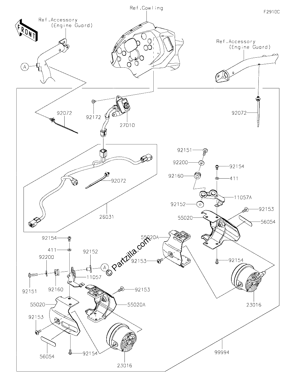 Diagrama de ACCESSORY FOG LAMP