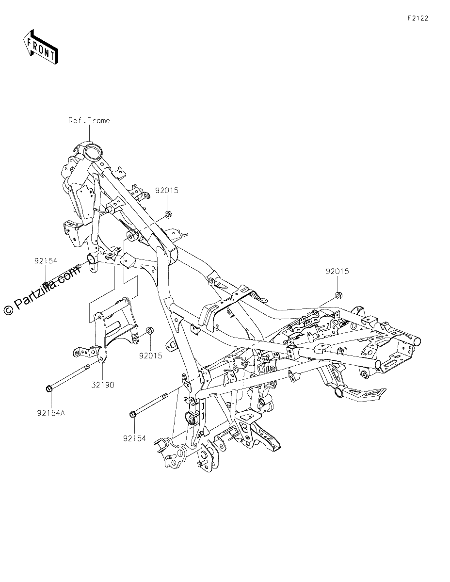 Diagrama de ENGINE MOUNT
