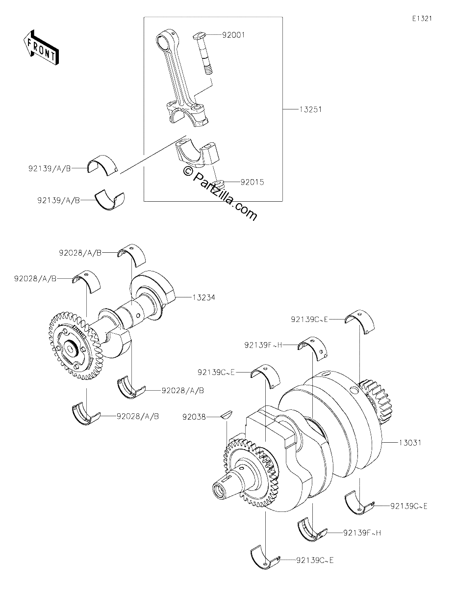 Diagrama de CRANKSHAFT