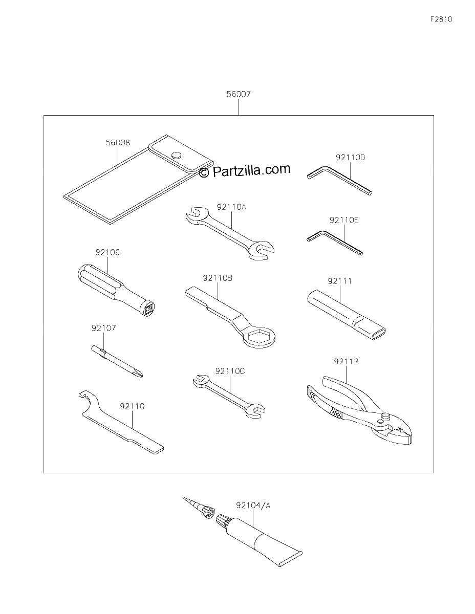 Diagrama de OWNER S TOOLS