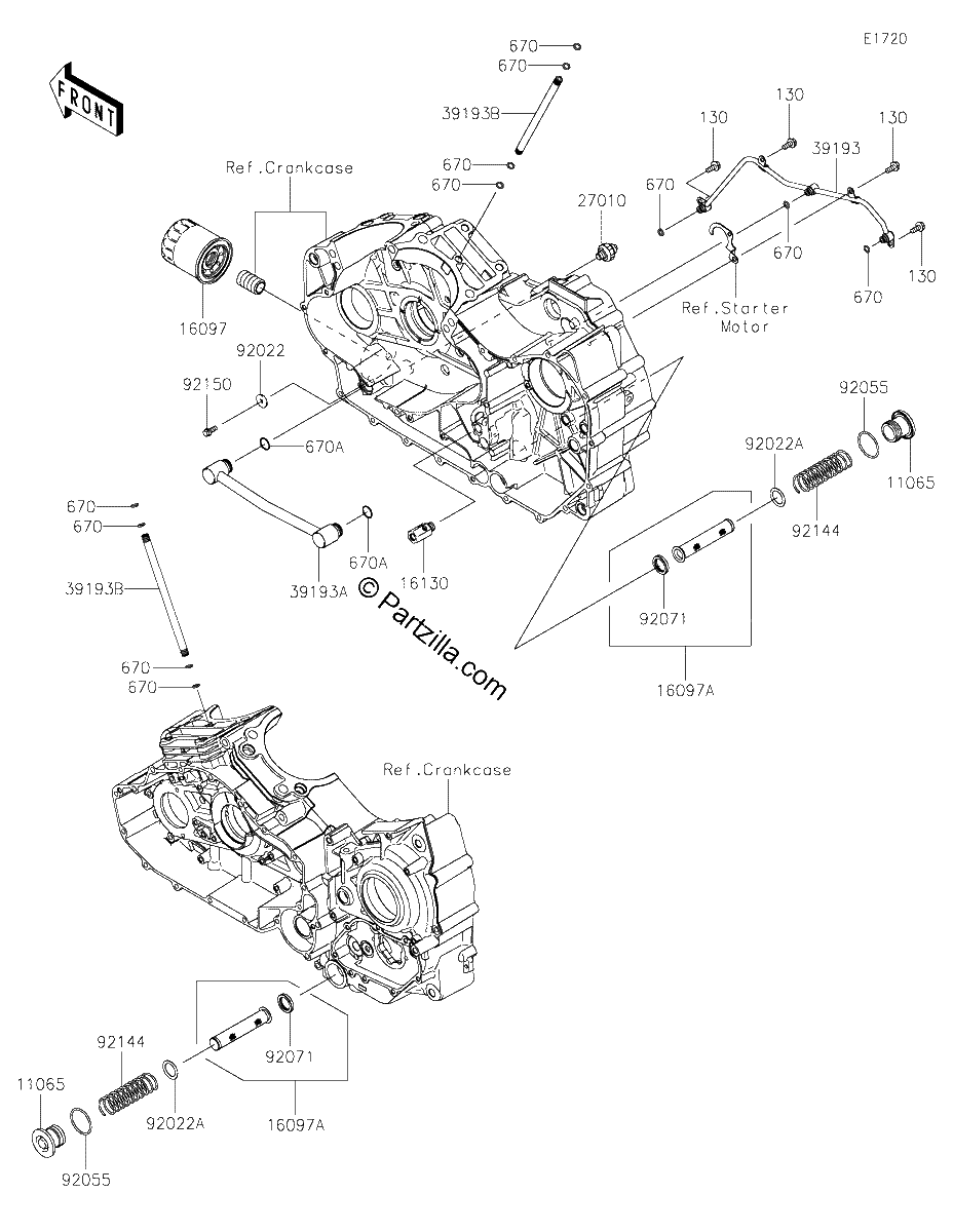 Diagrama de OIL FILTER