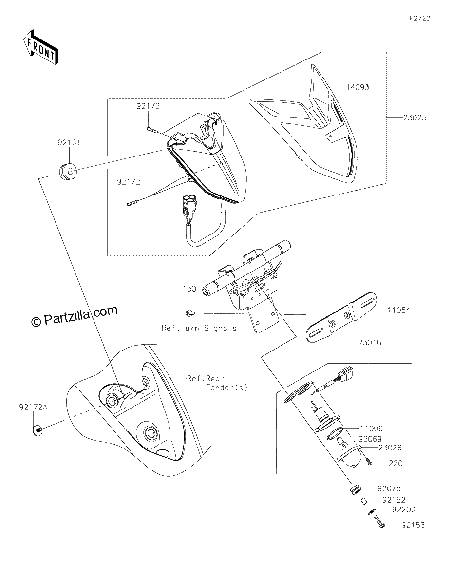 Diagrama de TAILLIGHT S