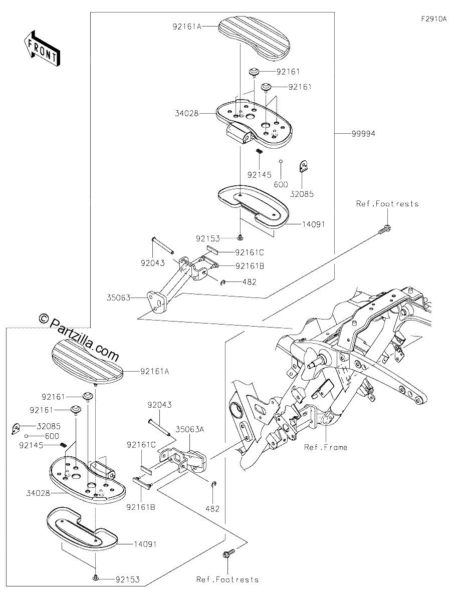 Diagrama de ACCESSORY PASS FLOORBOARD
