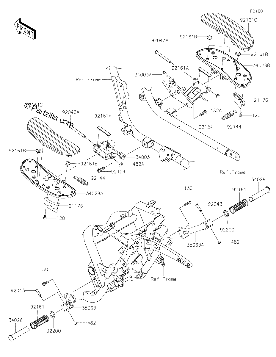 Diagrama de FOOTRESTS