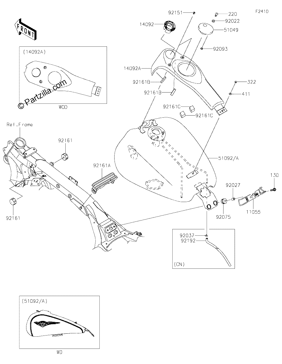 Diagrama de FUEL TANK