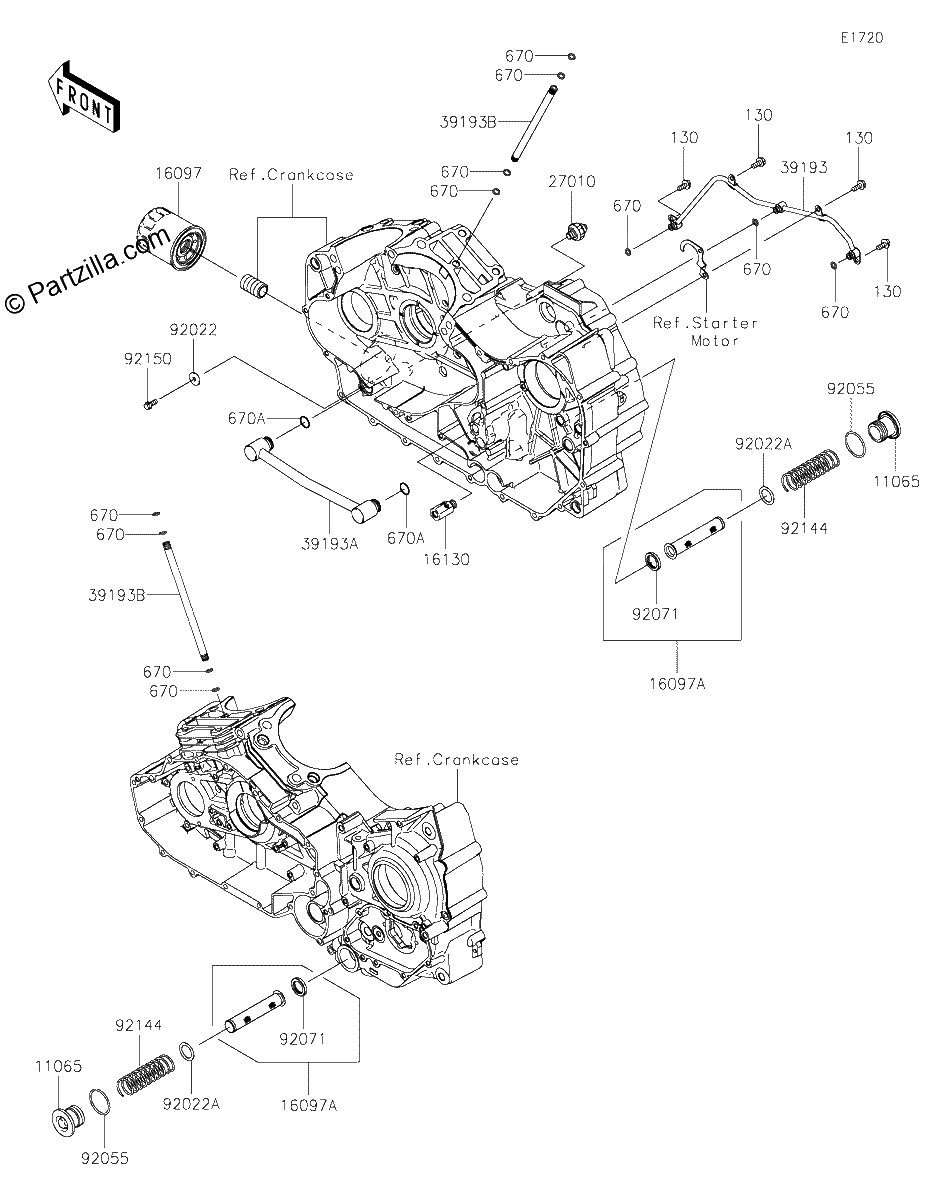 Diagrama de OIL FILTER