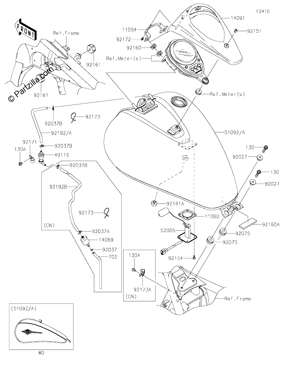 Diagrama de FUEL TANK