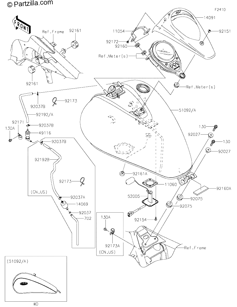 Diagrama de FUEL TANK