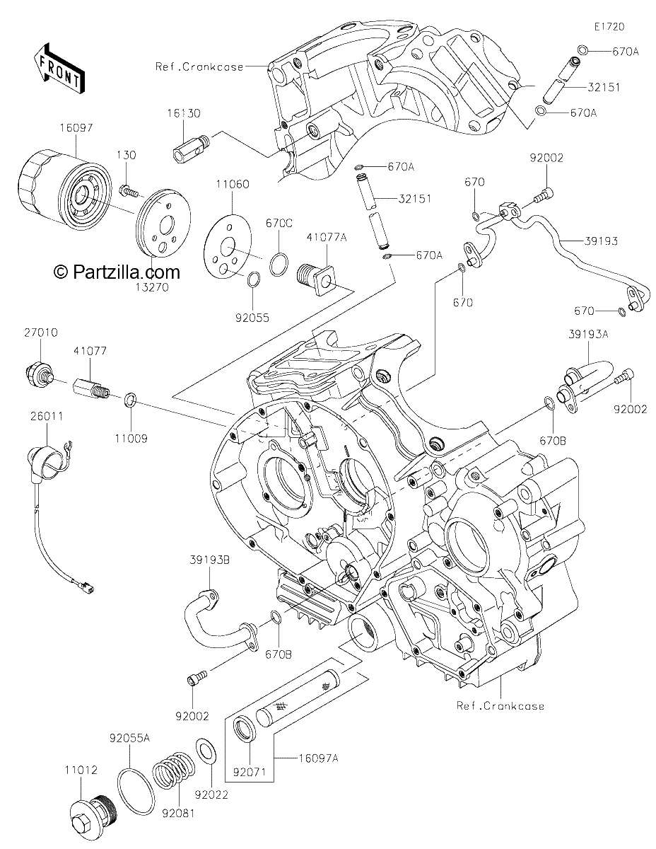 Diagrama de OIL FILTER