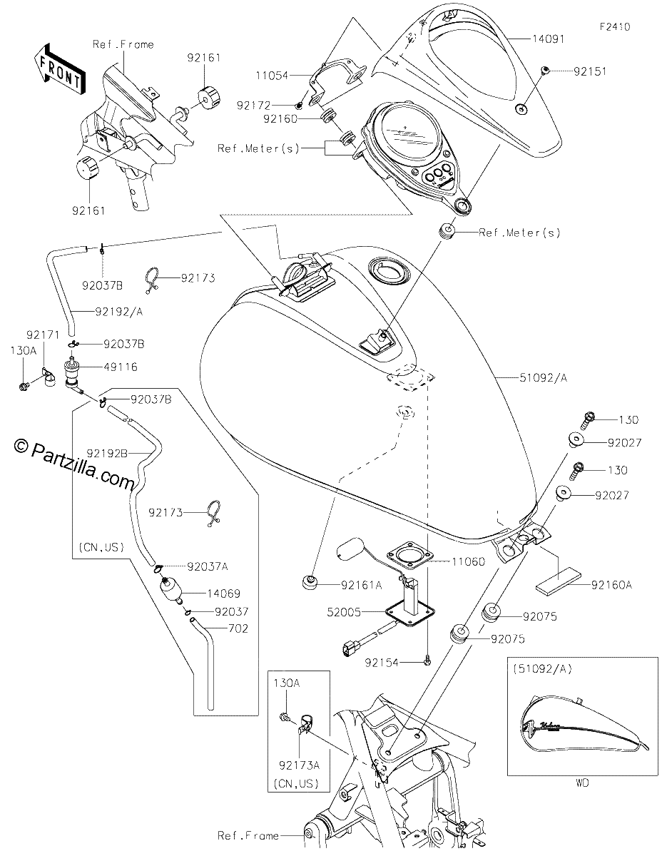 Diagrama de FUEL TANK