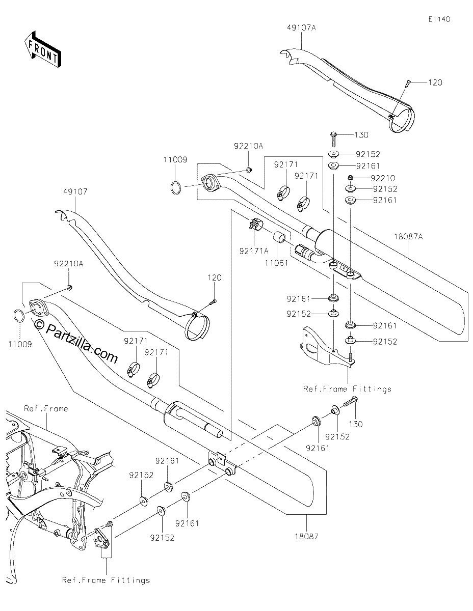Diagrama de MUFFLER S