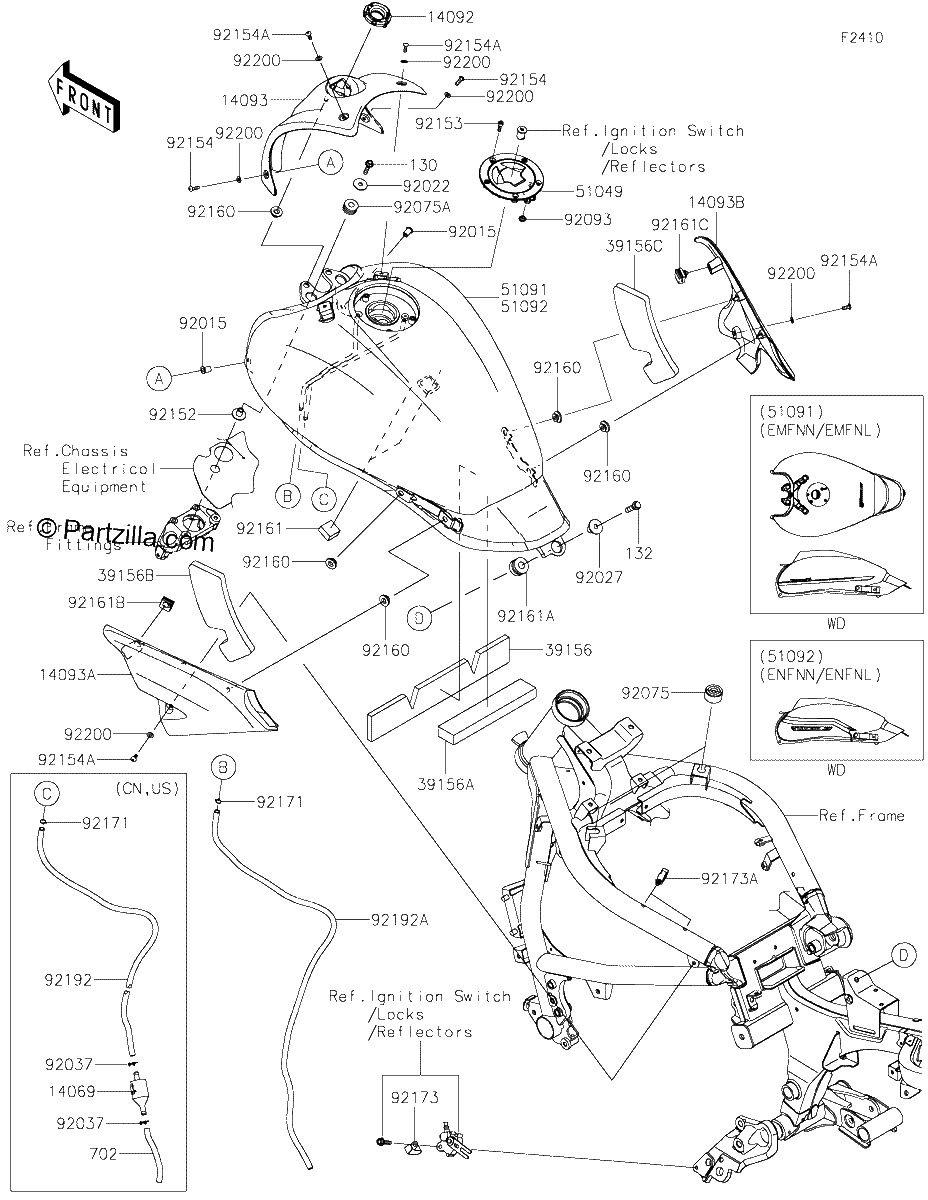 Diagrama de FUEL TANK