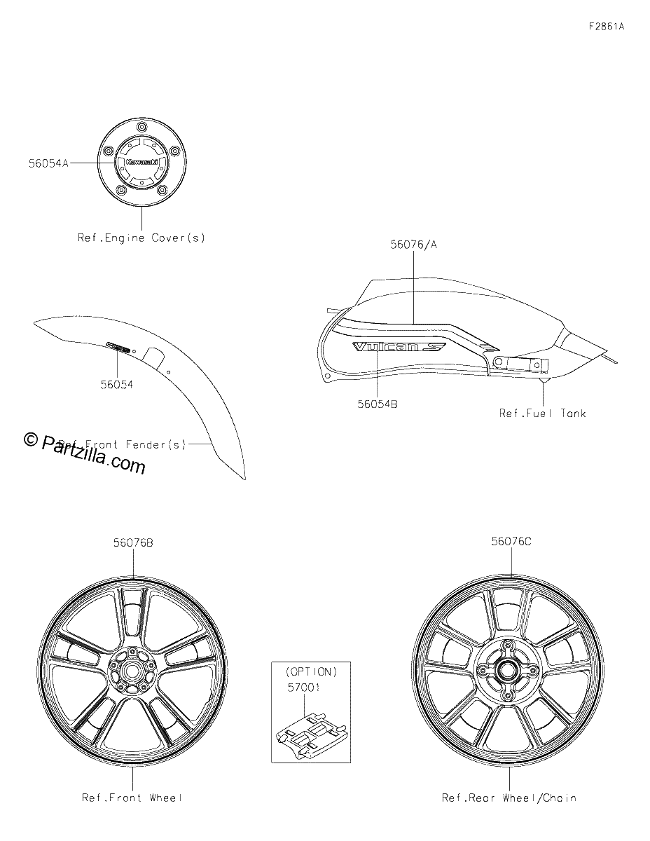 Diagrama de DECALS WHITE EBONY ENFNN ENFNL