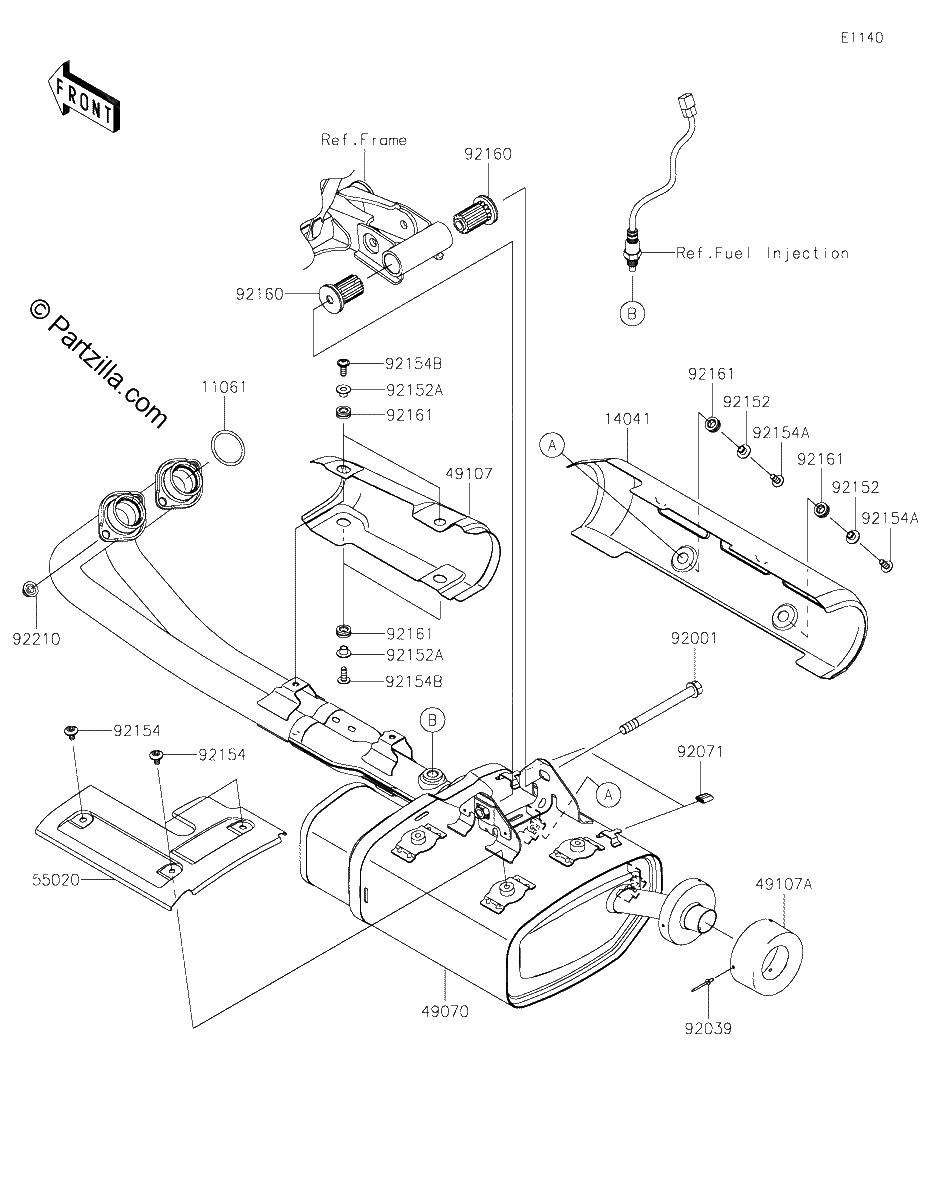 Diagrama de MUFFLER S