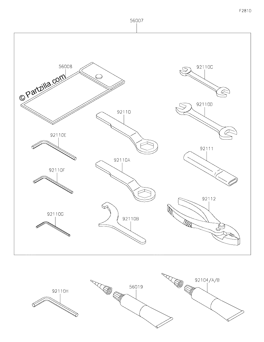 Diagrama de OWNER S TOOLS