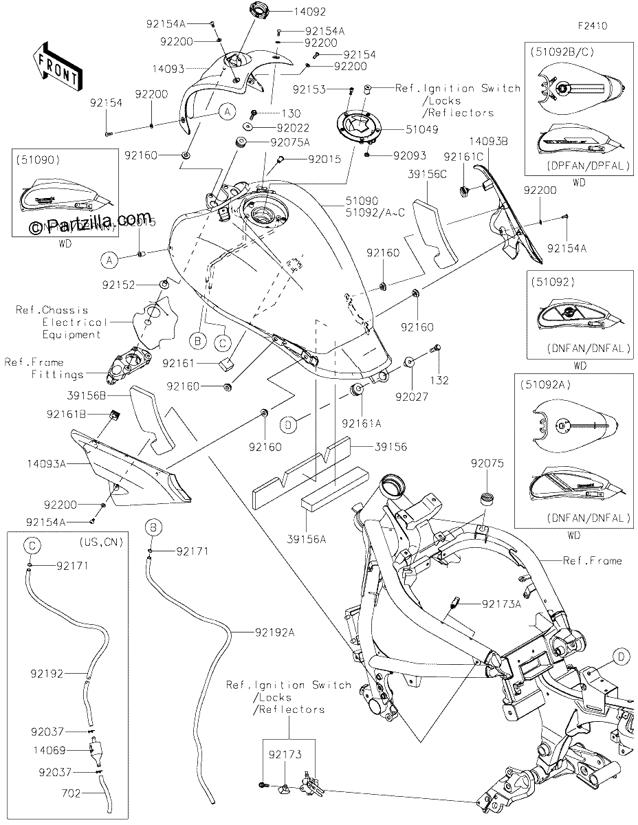 Diagrama de FUEL TANK