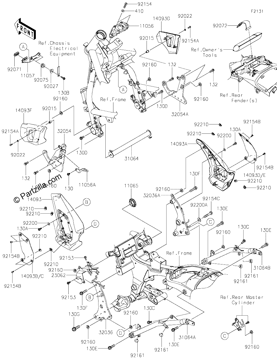 Diagrama de FRAME FITTINGS