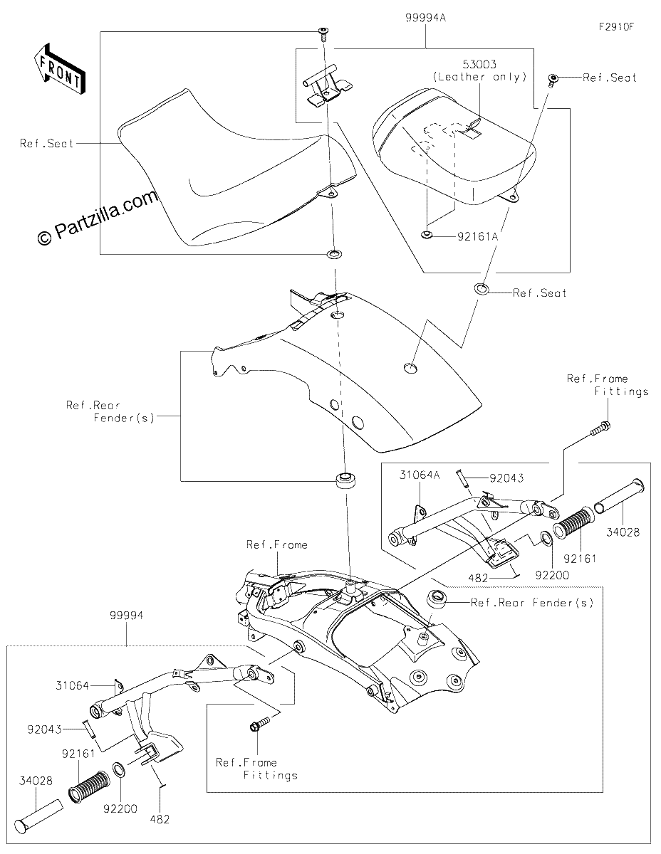 Diagrama de ACCESSORY PASSENGER SEAT