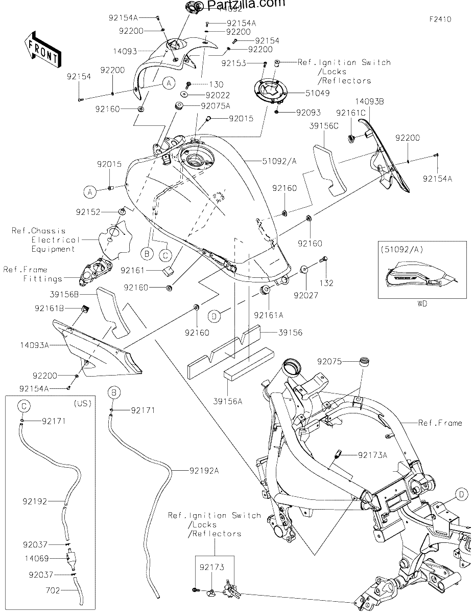 Diagrama de FUEL TANK