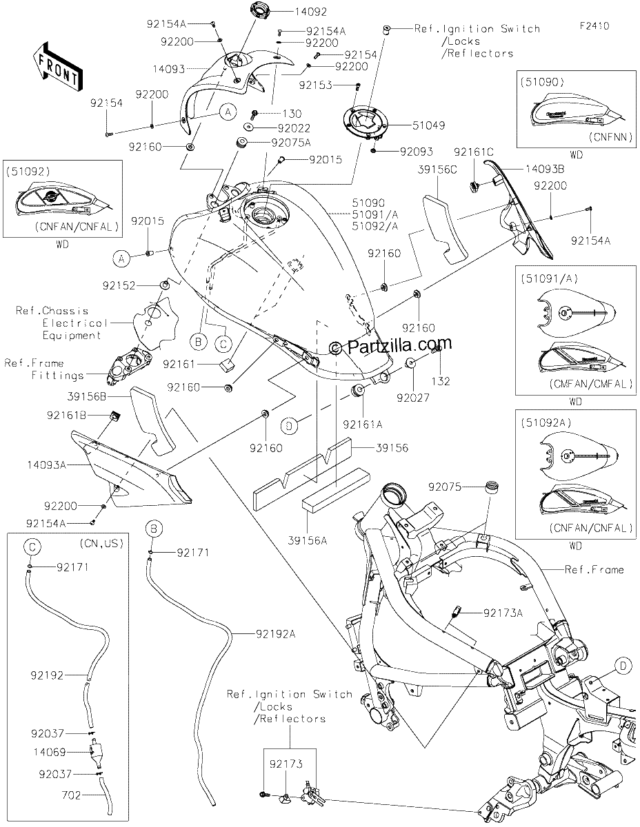 Diagrama de FUEL TANK