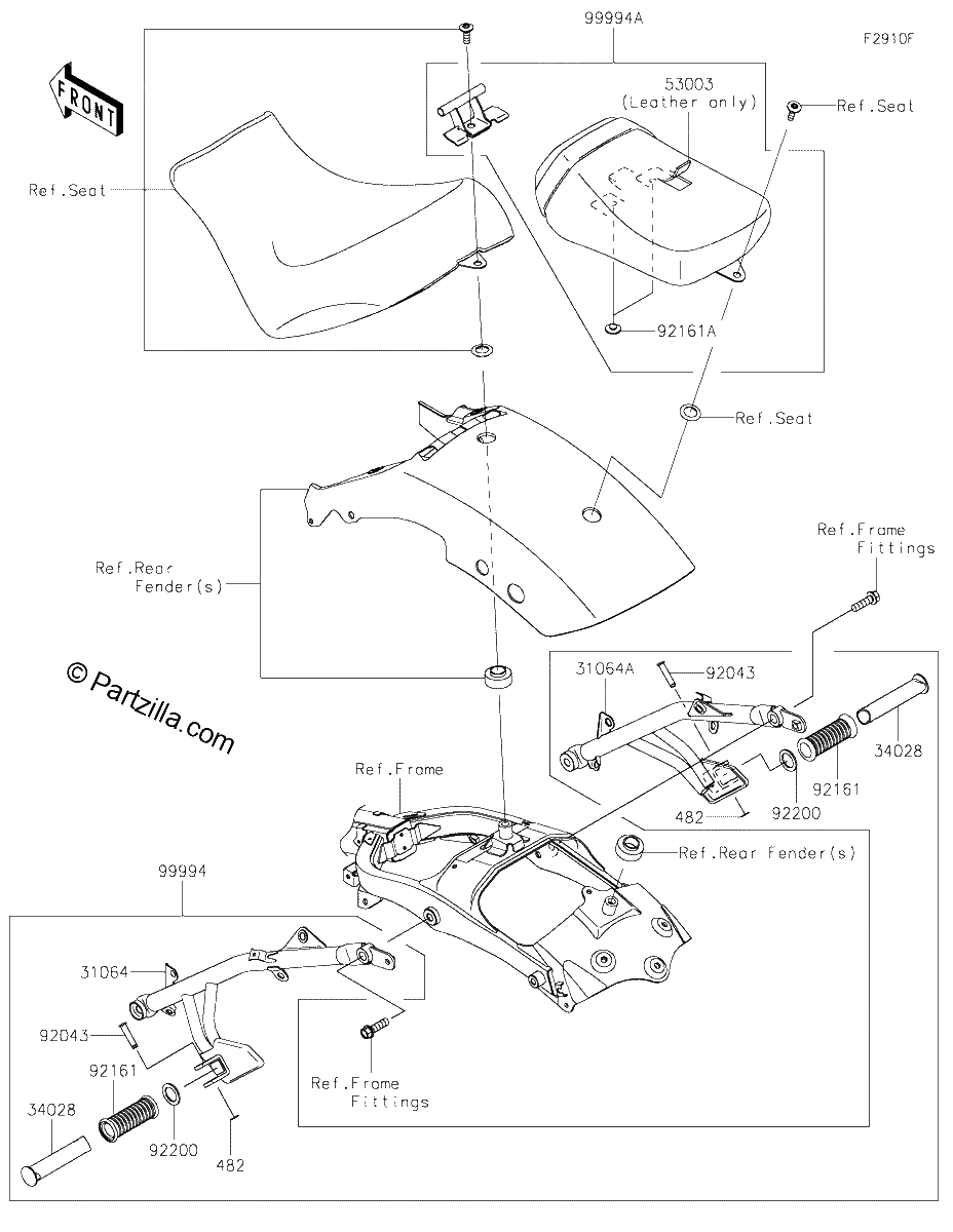 Diagrama de ACCESSORY PASSENGER SEAT