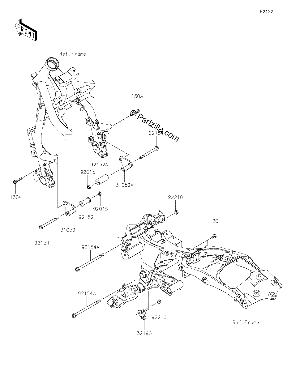 Diagrama de ENGINE MOUNT