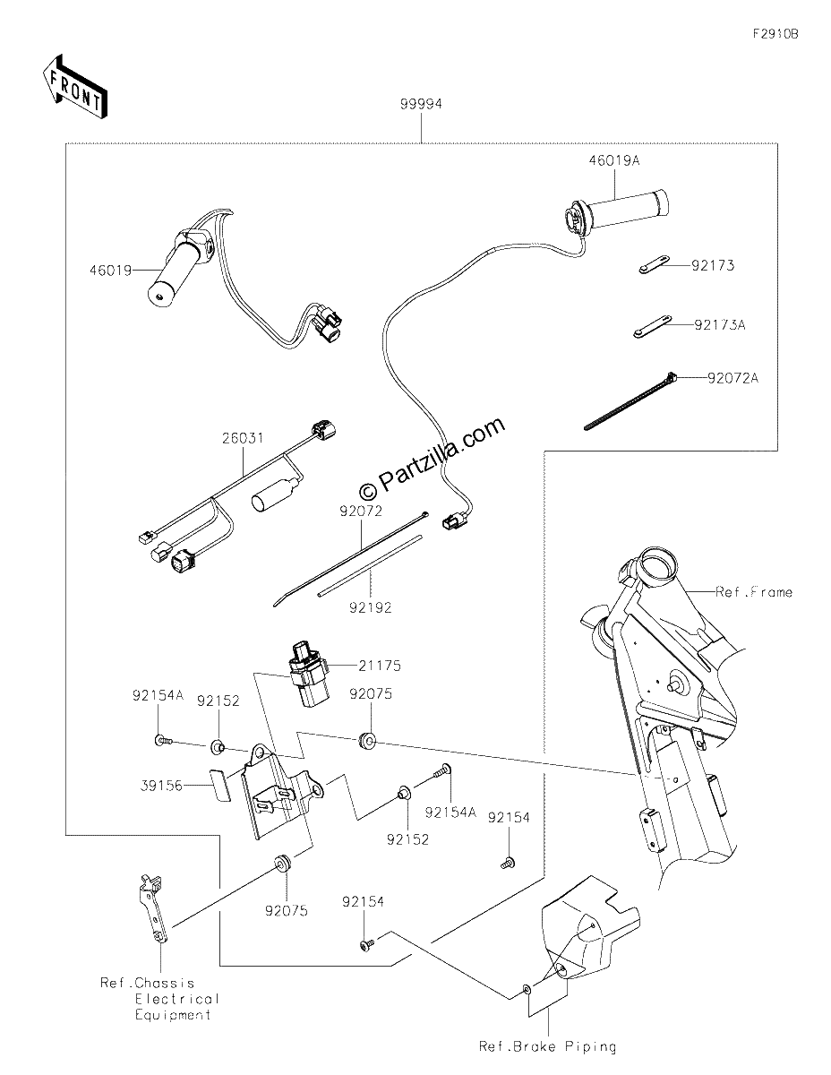 Diagrama de ACCESSORY GRIP HEATER