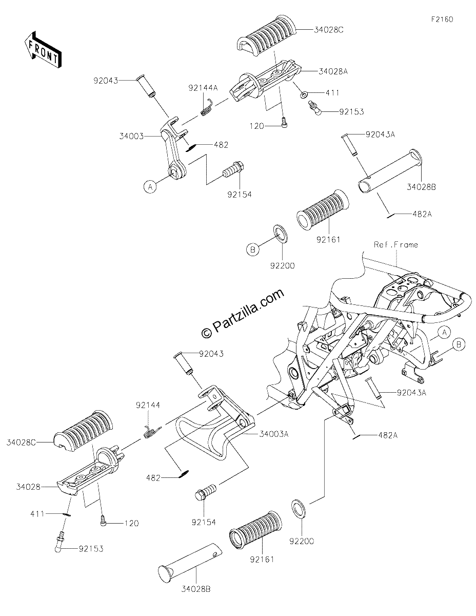 Diagrama de FOOTRESTS