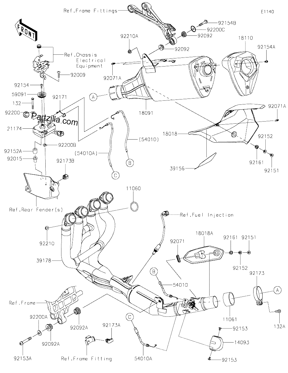 Diagrama de MUFFLER S