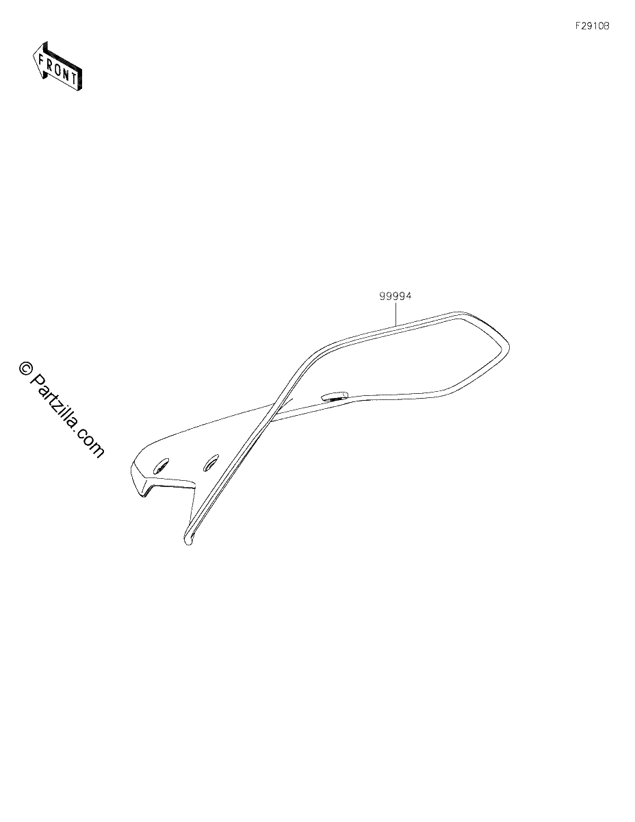 Diagrama de ACCESSORY METER COVER
