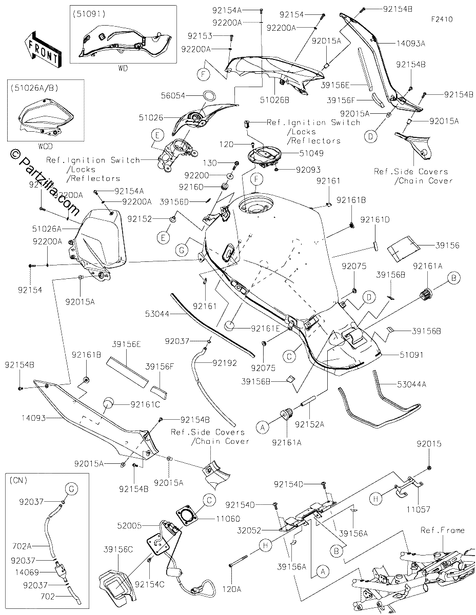 Diagrama de FUEL TANK