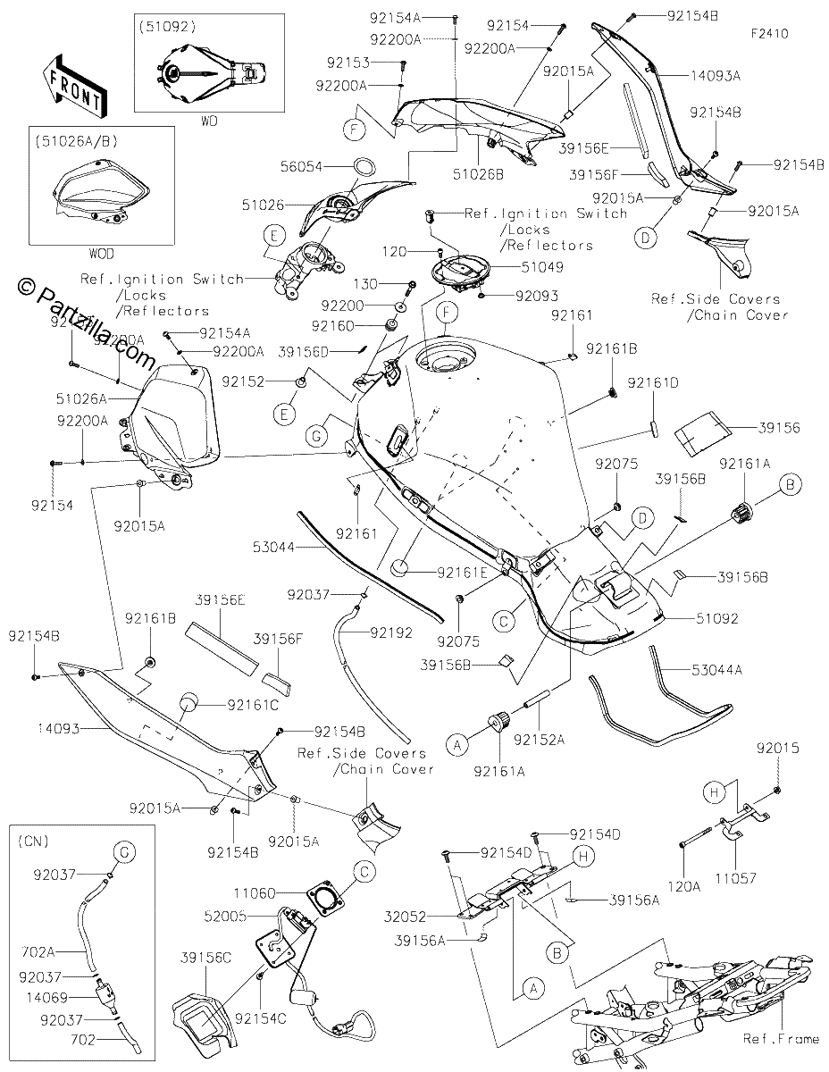 Diagrama de FUEL TANK