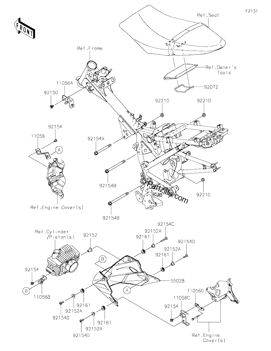 Diagrama de FRAME FITTINGS