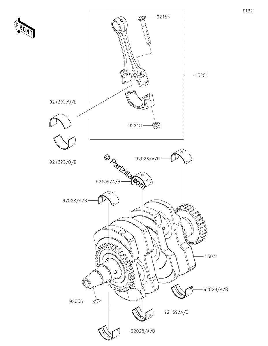 Diagrama de CRANKSHAFT