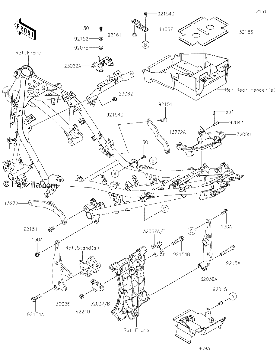 Diagrama de FRAME FITTINGS
