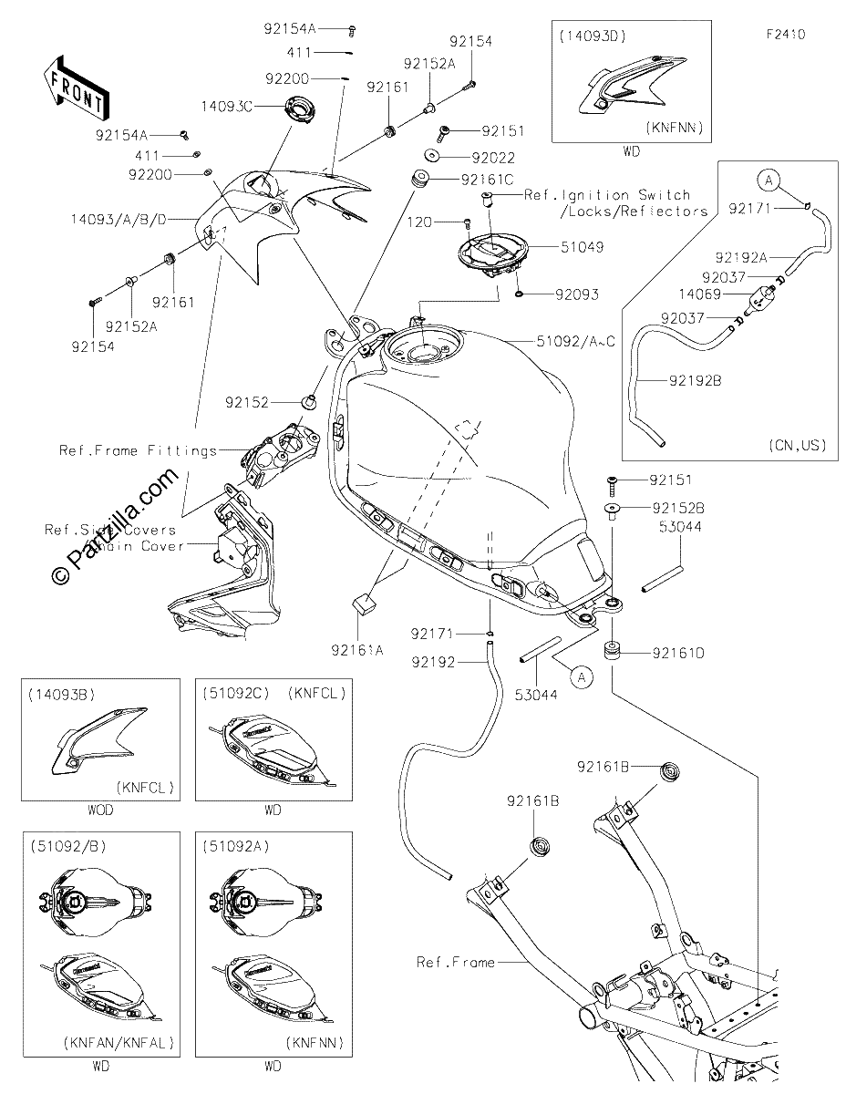 Diagrama de FUEL TANK