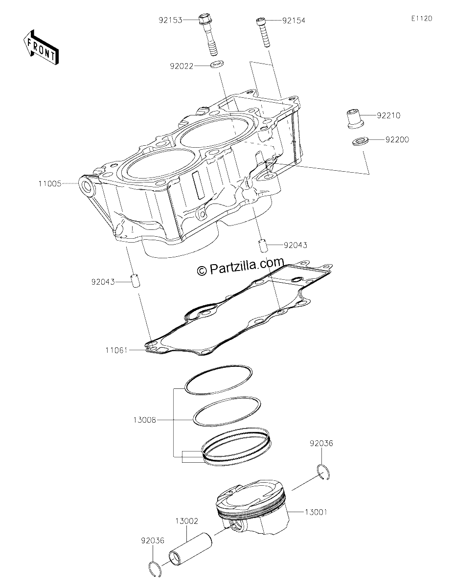 Diagrama de CYLINDER PISTON S