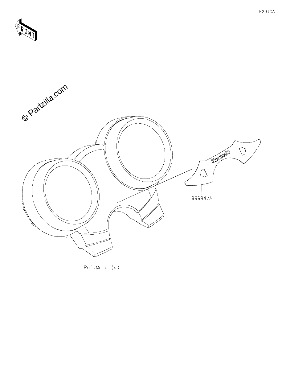 Diagrama de ACCESSORY INDICATOR COVER